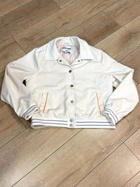 Reserve Fairfax Cream Corduroy Bomber Jacket | Size L